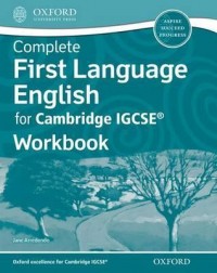 COMPLETE FIRST LANGUAGE ENGLISH FOR CAMBRIDGE IGCSERG WORKBOOK(ISBN: 9780198389064)