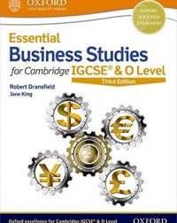 ESSENTIAL ACCOUNTING FOR CAMBRIDGE IGCSE & O LEVEL (ISBN: 9780198424833)