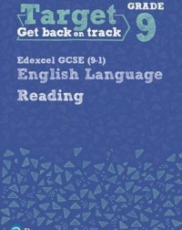 TARGET GRADE 9 READING EDECEL GCSE (9 1) ENGLISH LANGUAGE WORKBOOK(ISBN: 9780435183271)