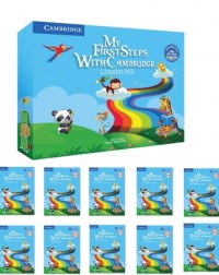 CAMBRIDGE MY FIRST STEPS WITH CAMBRIDGE LOWER KG (1 SET- 10 BOOKS) (ISBN: 9781108727907)
