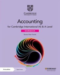 CAMBRIDGE INTERNATIONAL AS & A LEVEL ACCOUNTING WORKBOOK WITH E-BOOK (2 YEARS) (9781108828710)