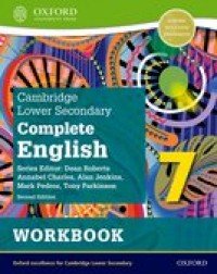 COMPLETE ENGLISH FOR CAMBRIDGE LOWER SECONDARY 7 WORKBOOK ( ISBN: 9781382019255)