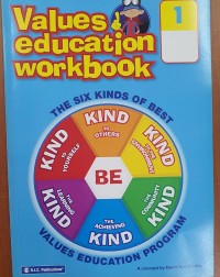 VALUES EDUCATION WORKBOOKS 1(ISBN: 9781741269970)