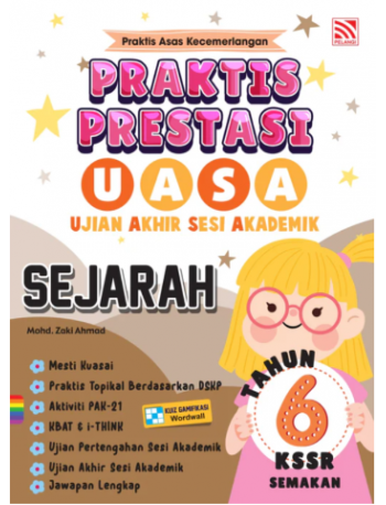 Praktis Prestasi UASA 2024 Sejarah Tahun 6 (ISBN: 9786294701649)