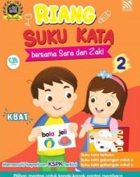 RIANG SUKU KATA BERSAMA SARA DAN ZAKI BUKU 2 (ISBN: 9786297557649)