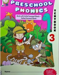 PRESCHOOL PHONICS TEXTBOOK 3 (ISBN: 9789673969913)