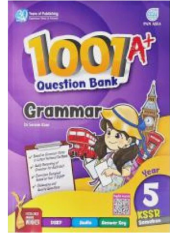 SMART 1001 A+ QUESTION BANK GRAMMAR YEAR 5 (ISBN: 9789674666156)