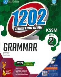 1202 QUESTION BANK FORM 2 - GRAMMAR (ISBN: 9789674668648)