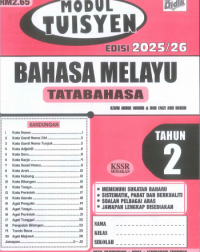 MODUL TUISYEN 25/26 BAHASA MELAYU TAHUN 2 TATABAHASA (ISBN: 9789674709228)