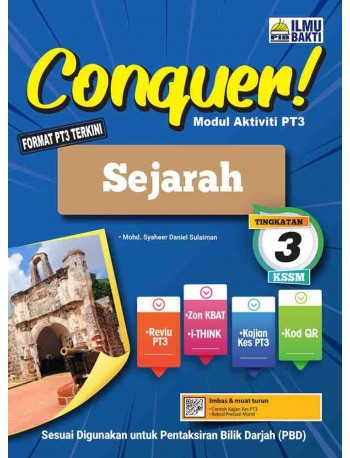 CONQUER! KSSM SEJARAH TG 3 (ISBN: 9789674934347) CONQUER! KSSM SEJARAH TG 3 (ISBN: 9789674934347)
