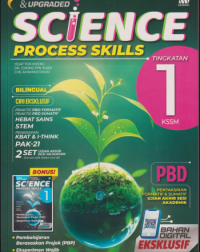 SCIENCE PROCESS SKILLS PBD TINGKATAN 1 KSSM-DWIBAHASA (2024) (ISBN: 9789837735927)