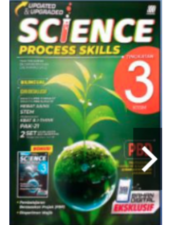 SCIENCE PROCESS SKILLS PBD TINGKATAN 3 KSSM-DWIBAHASA (ISBN: 9789837735941)