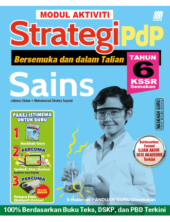 MODUL AKTIVITI STRATEGI PDP SAINS TAHUN 6 KSSR (ISBN: 9789837736177)
