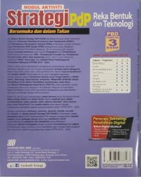 MODUL AKTIVITI STRATEGI PBD REKA BENTUK & TEKNOLOGI TINGKATAN 3 KSSM (ISBN: 9789837737167) MODUL AKTIVITI STRATEGI PBD REKA BENTUK & TEKNOLOGI TINGKATAN 3 KSSM (ISBN: 9789837737167)