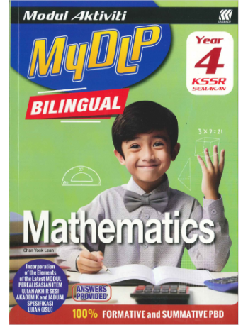 MODUL AKTIVITI MYDLP KSSR MATHEMATICS YEAR 4 (EDISI DWIBAHASA) (ISBN: 9789837743229)