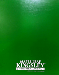 MAPLE LEAF KINGSLEY GREEN FILE (ISBN: KIS-GREENFILE)