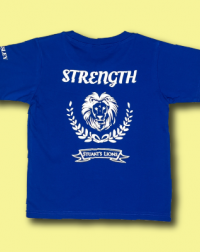 P.E T-SHIRT BLUE - STUART