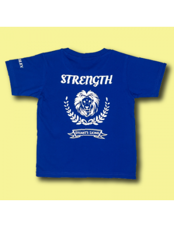 P.E T-SHIRT BLUE - STUART