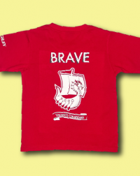 P.E T-SHIRT RED - VIKINGS