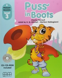 PUSS IN BOOTS STUDENT'S BOOK (WITH CD ROM) BRITISH AMERICAN EDITION (ISBN: 9789604432820)