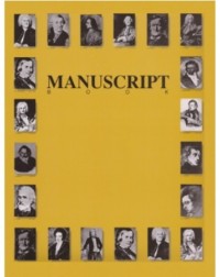 MANUSCRIPT BOOK (ISBN: MZM 9005 01)