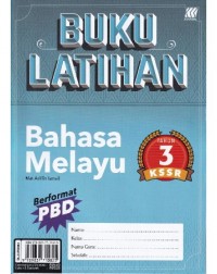 BUKU LATIHAN 2020 KSSR BAHASA MELAYU TAHUN 3 (ISBN: 9789837710825)