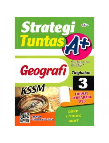 STRATEGI TUNTAS A+ GEOGRAFI TINGKATAN 3 (ISBN: 9789672342687) STRATEGI TUNTAS A+ GEOGRAFI TINGKATAN 3 (ISBN: 9789672342687)