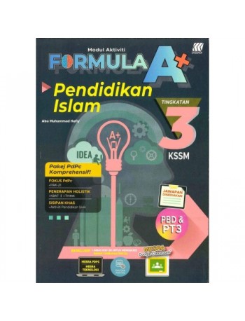 MODUL AKTIVITI FORMULA A+ PENDIDIKAN ISLAM TINGKATAN 3 (ISBN: 9789837713819) MODUL AKTIVITI FORMULA A+ PENDIDIKAN ISLAM TINGKATAN 3 (ISBN: 9789837713819)
