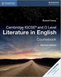 CAMBRIDGE IGCSE AND O LEVEL LITERATURE IN ENGLISH COURSEBOOK (ISBN: 9781108439916)