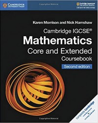 CAMBRIDGE IGCSE MATHEMATICS CORE AND EXTENDED COURSEBOOK (ISBN: 9781108437189)