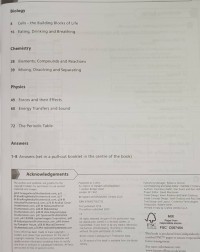 COLLINS KS3 REVISION KS3 SCIENCE YEAR 7 WORKBOOK (ISBN: 9780007562732)