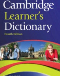 CAMBRIDGE LEARNER'S DICTIONARY 4TH EDITION (ISBN: 9781009153386)
