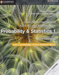CAMBRIDGE INTERNATIONAL AS & A LEVEL MATHEMATIC PROBABILITY AND STATISTICS 1 STUDENT BOOK W CAMBRIDGE ONLINE (2 YEARS) (ISBN:9781108610827)