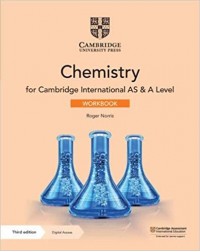 CAMBRIDGE INTERNATIONAL AS & A LEVEL CHEMISTRY WORKBOOK WITH DIGITAL ACCESS (2 YEARS) (ISBN:9781108859059)