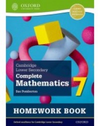 CAMBRIDGE LOWER SECONDARY COMPLETE MATHEMATICS 7: HOMEWORK BOOK 2E (ISBN:9781382018739)