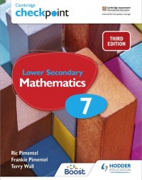 CAMBRIDGE CHECKPOINT INTERNATIONAL LOWER SECONDARY MATHEMATICS STUDENT BOOK 7: 3ED (ISBN:9781398301948)