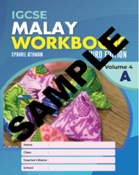 IGCSE MALAY WORKBOOK 3RD EDITION VOLUME 4A (ISBN:9789671946657)