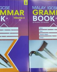 IGCSE MALAY GRAMMAR WORKBOOK PRIMARY AND SECONDARY VOLUME 4(ISBN: 9789672190226)