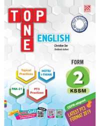 TOP ONE ENGLISH FORM 2 KSSM (ISBN: 9789672353744)