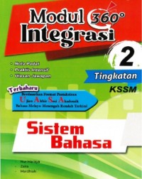 MODUL 360 INTEGRASI SISTEM BAHASA TINGKATAN 2 (ISBN: 9789672526926)