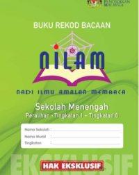 BUKU REKOD BACAAN NILAM SEKOLAH MENENGAH (ISBN: 9789674632335)