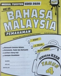 MODUL TUISYEN EDISI 2020 BAHASA MALAYSIA PEMAHAMAN TAHUN 4 (ISBN: 9789674703486)