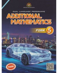 TEXTBOOK ADDITIONAL MATHEMATICS FORM 5 DLP (ISBN: 9789832914686)